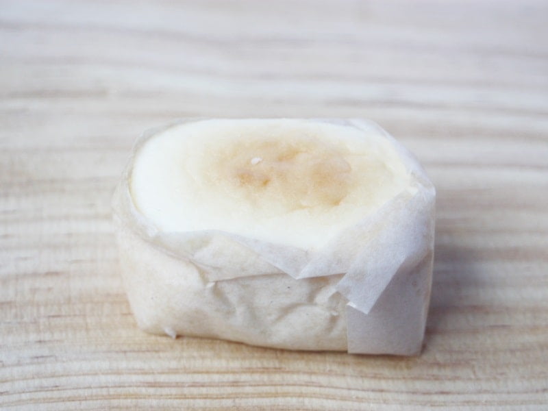 日岡山チーズケーキ中身写真