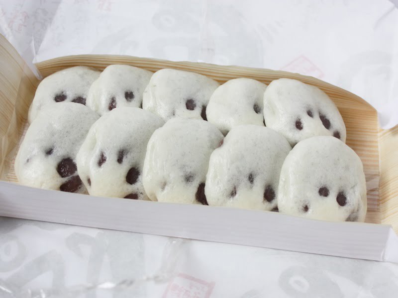 松風堂鬼追い饅頭開封写真