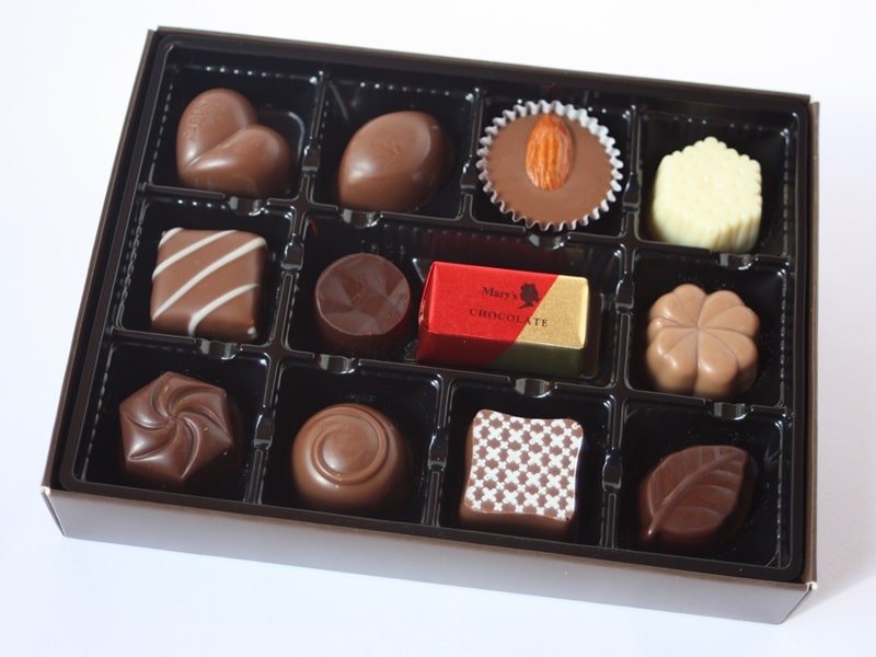 メリーチョコレート ファンシーチョコレート開封写真