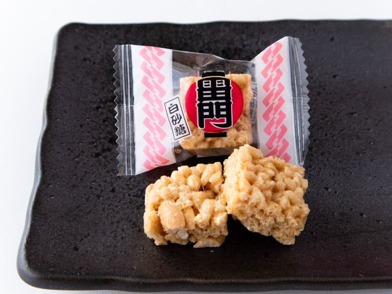 常盤堂雷おこし上磯部4種ミックス白砂糖