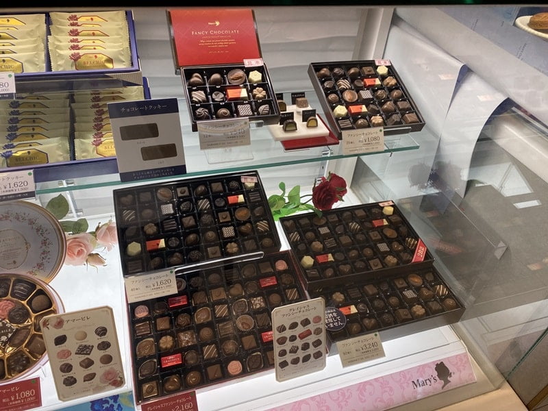 メリーチョコレートの店頭写真