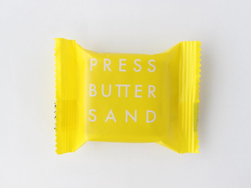 プレスバターサンド檸檬の個包装