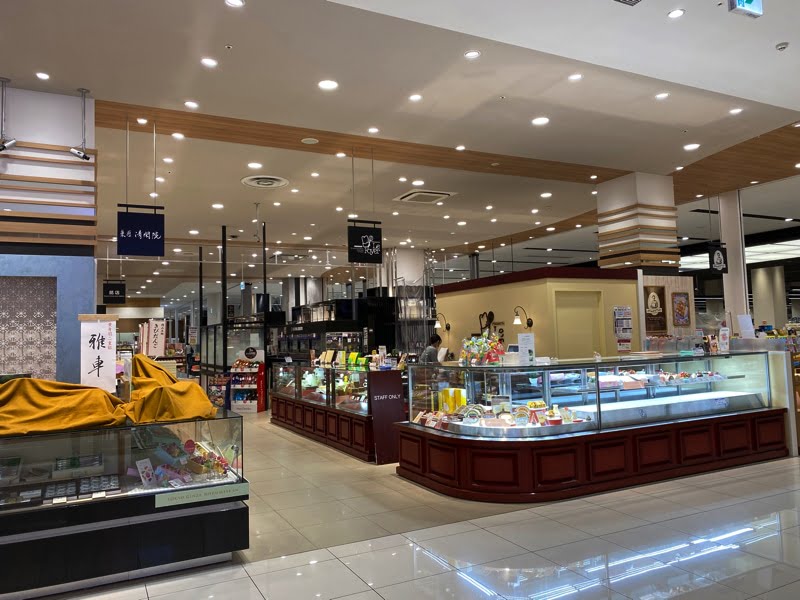 イオンモール岡山のお土産エリア