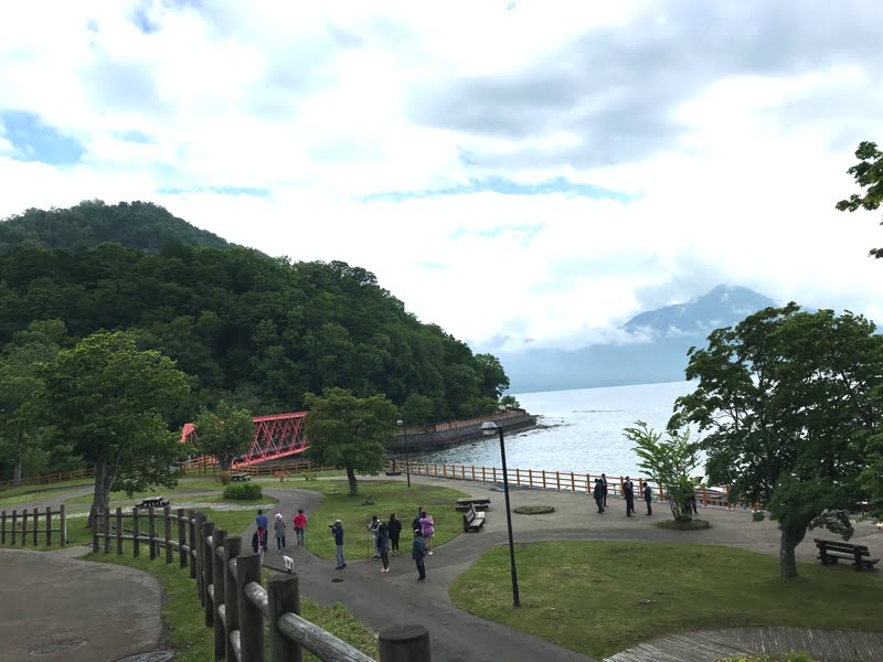 支笏湖の風景