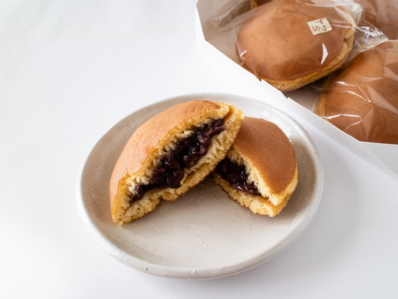 すずめやどら焼きの中身