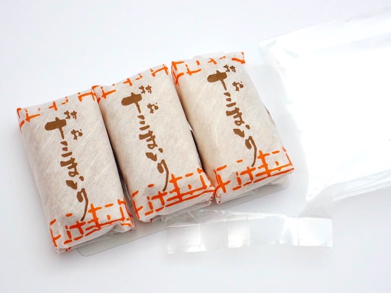 十三まいり　パックから出したところ
