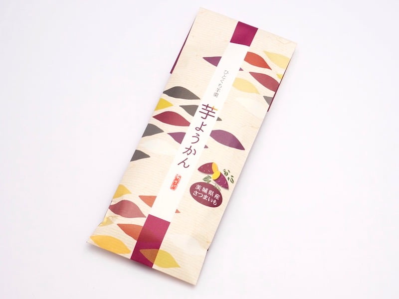 あさ川　ひとくち芋ようかん　外装