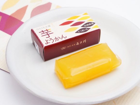 あさ川　ひとくち芋ようかん　中身