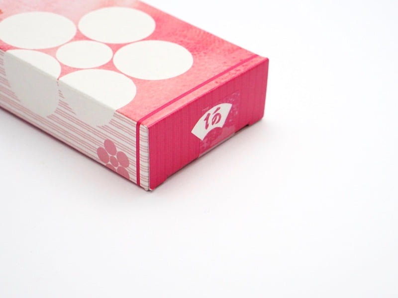 あさ川 水戸の梅 箱の開け口