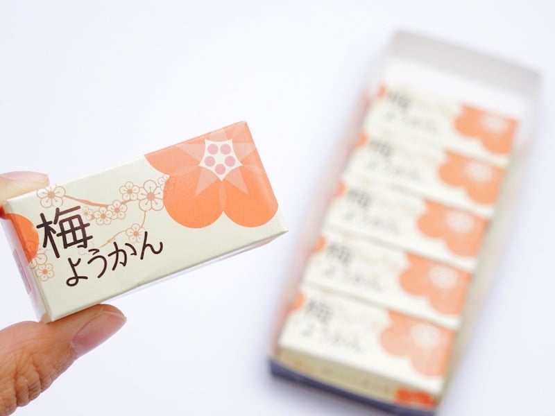 あさ川　ひとくち梅羊羹　小箱