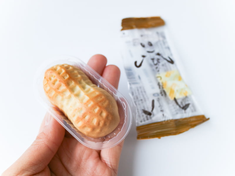 なごみの米屋ぴーなっつ饅頭の中身
