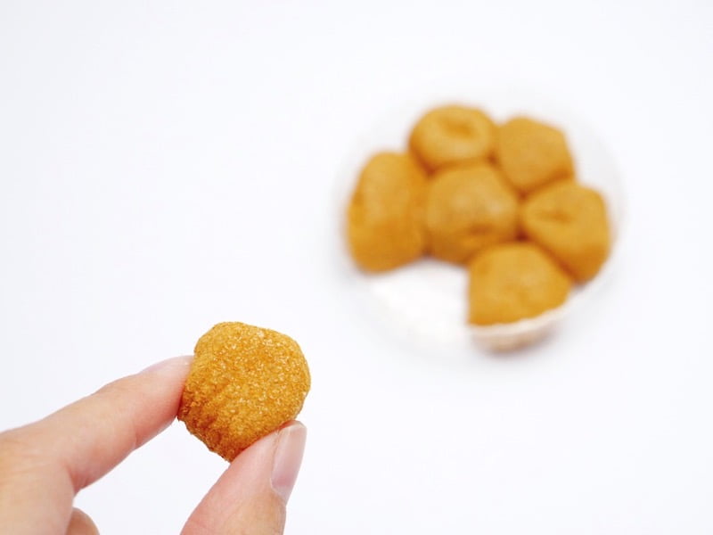 笹屋伊織 きなこ餅 1粒あたりの大きさ