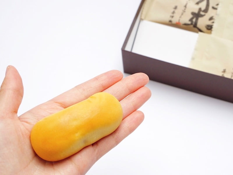 笹屋伊織 千客万来 手に乗せたところ