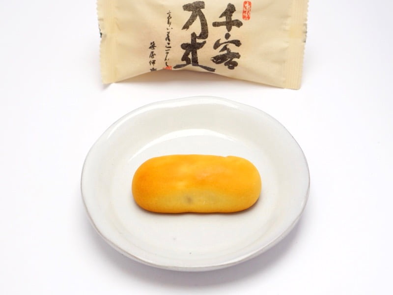 笹屋伊織 千客万来 お皿に乗せたところ