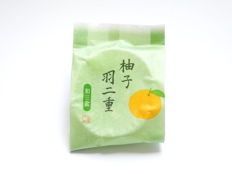 笹屋伊織　柚子羽二重　外装