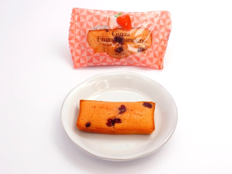 銀座千疋屋　銀座フルーツフィナンシェ　ストロベリー