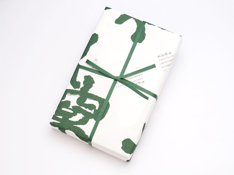 老松　渡月橋　包装紙