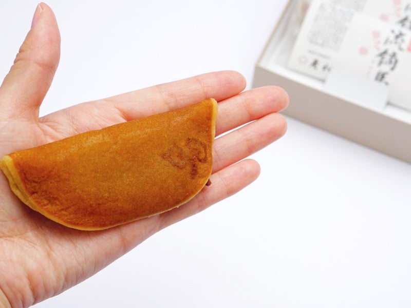 老松　流鏑馬　手に乗せたところ