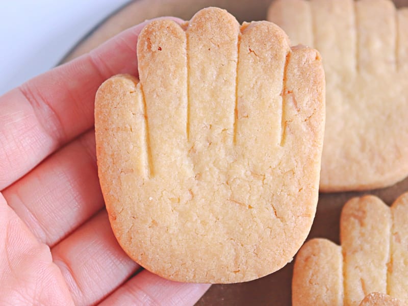 大仏の手くっきぃ そうめんが入っている