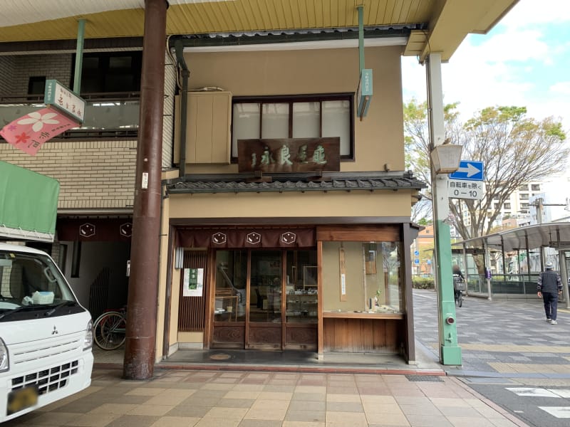 亀屋良長　御池煎餅　店舗外観