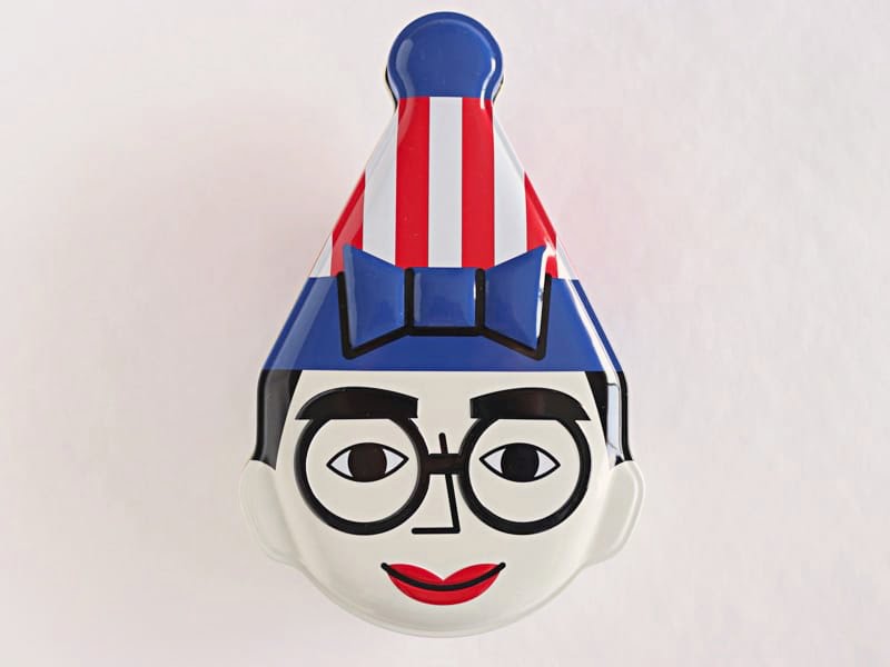 くいだおれ太郎のボールチョコ　外装