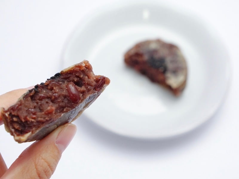 名代金鍔　あんこの様子