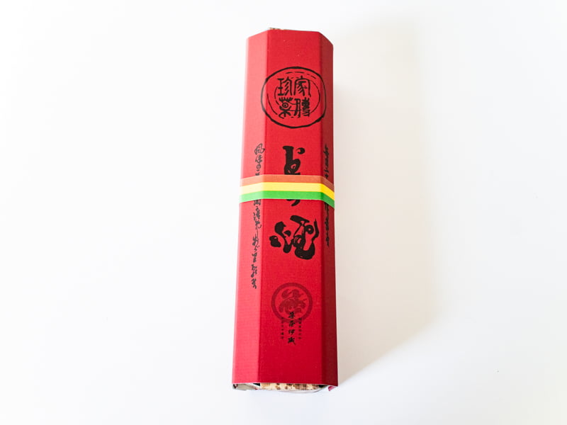 笹屋伊織どら焼の箱