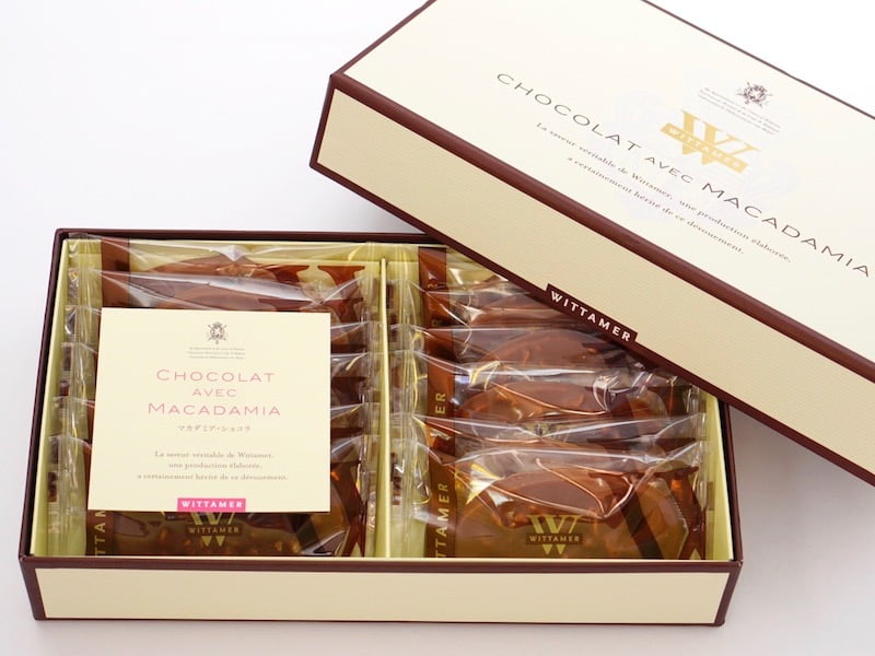 ヴィタメール マカダミア・ショコラ(ミルク) 内装