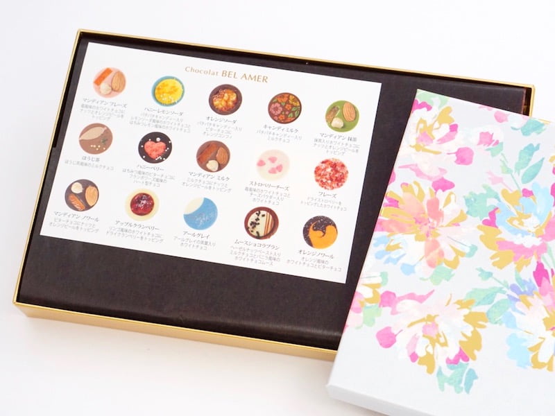 ベルアメール　ミニマンディアン　箱を開けたところ