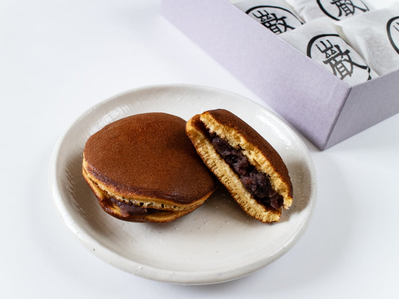 巌邑堂・どらやき中身