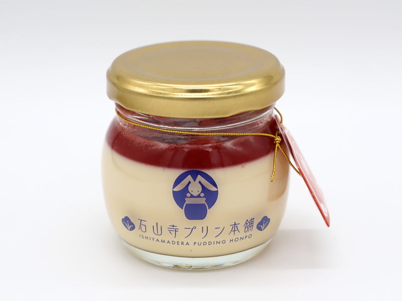 石山寺プリン(恋いちご)