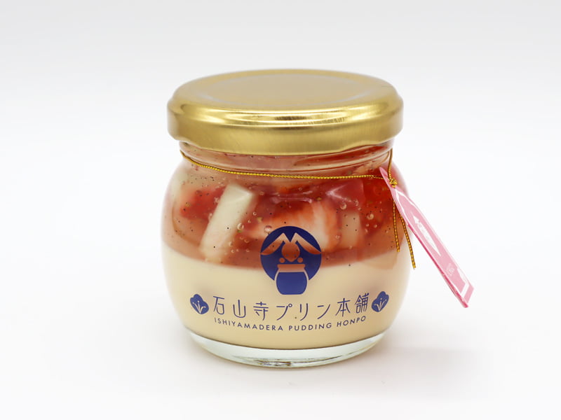 石山寺プリン(いちご)