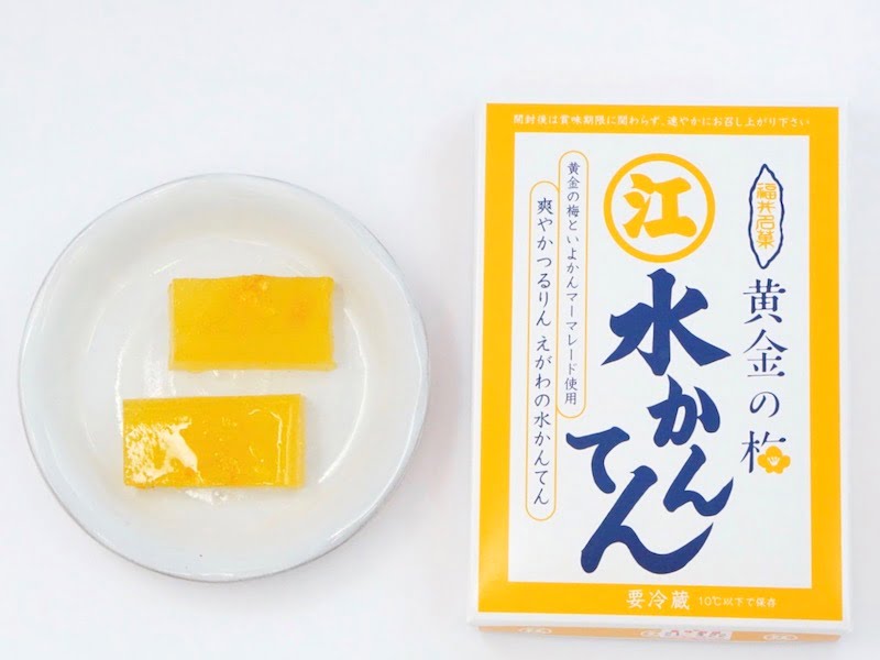 えがわ　水かんてん　パッケージと中身
