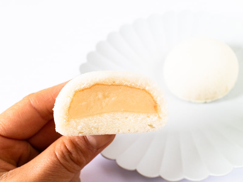 萩の調 煌ホワイトの断面