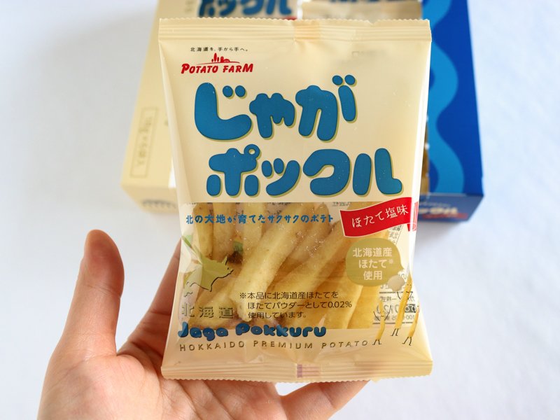 じゃがポックルほたて塩味　小袋