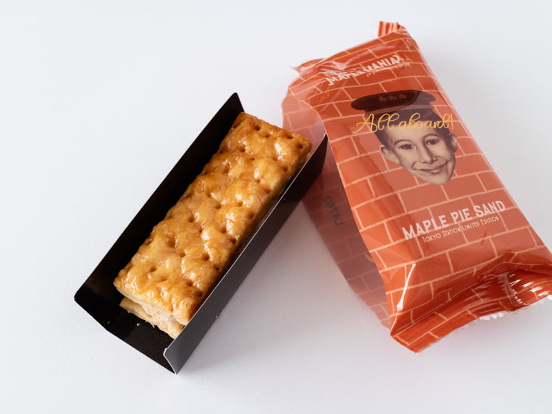 ザ・メープルマニア メープルパイサンドの個包装の中身