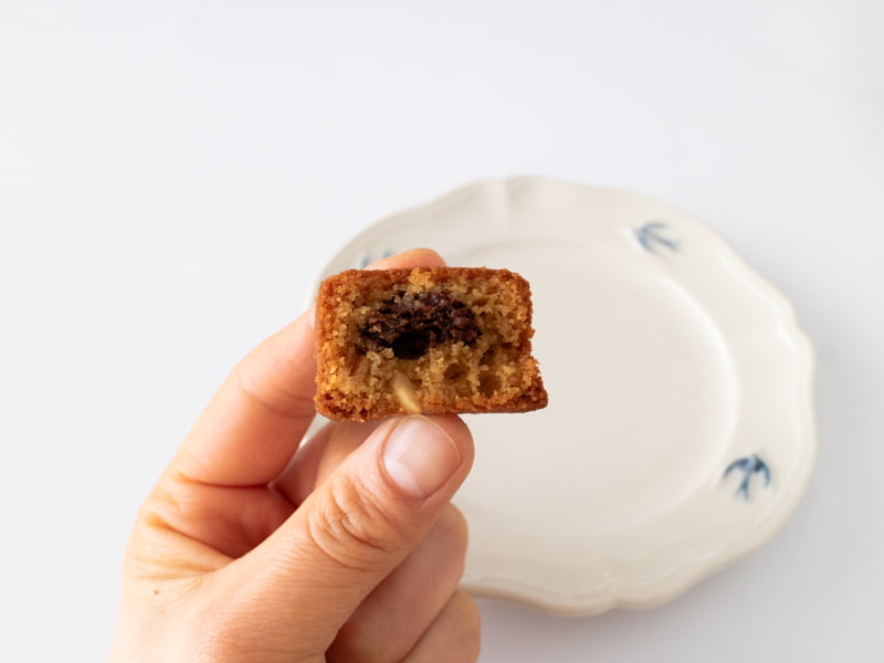 ザ・メープルマニア ショコラケーキの断面