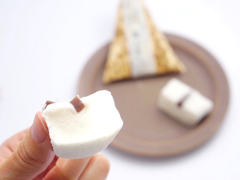 ちもと　湯もち　羊羹の様子