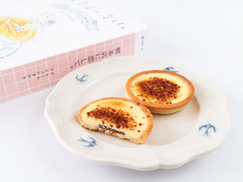 喫茶店に恋して。クレームブリュレタルトの中身