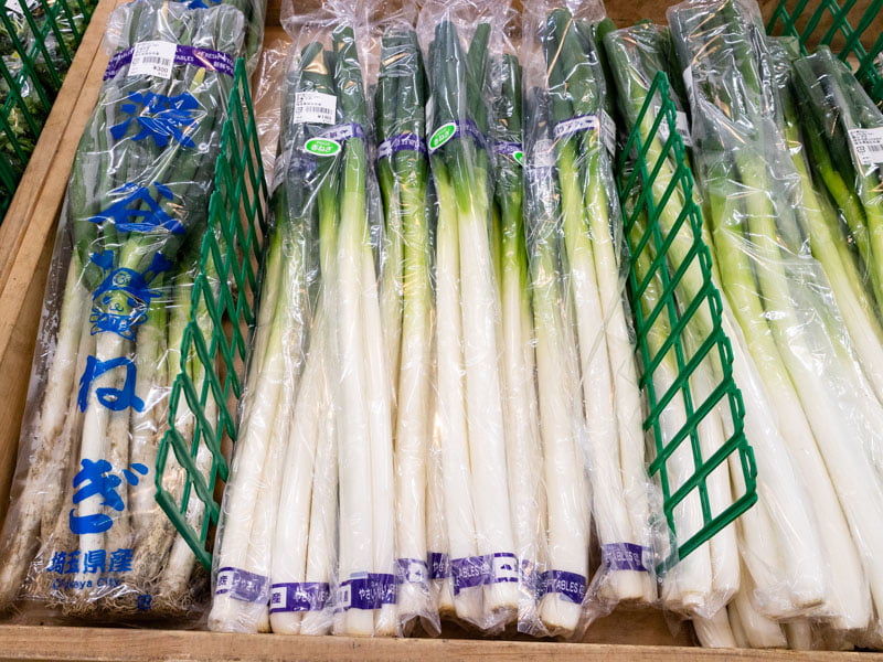 深谷名物のねぎ