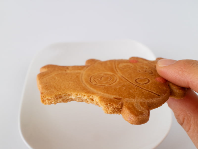 ふっかちゃんサブレ厚み