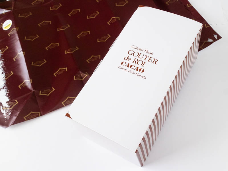 グーテ・デ・ロワ カカオの箱