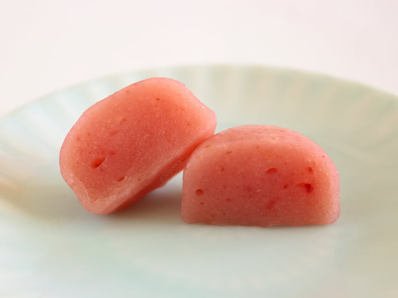 六花亭梅見餅　紅