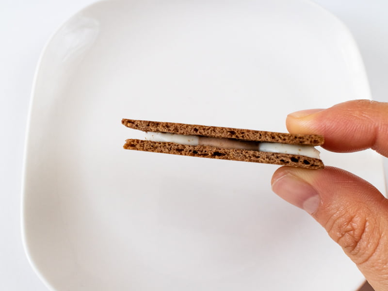 喫茶店に恋して。ティラミスショコラサンドのクリーム