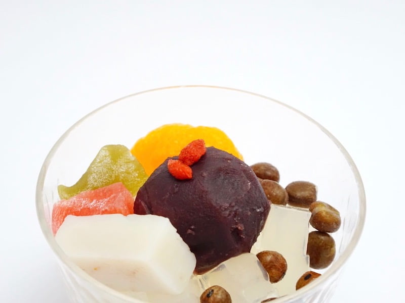 船橋屋　あんみつ　アップ