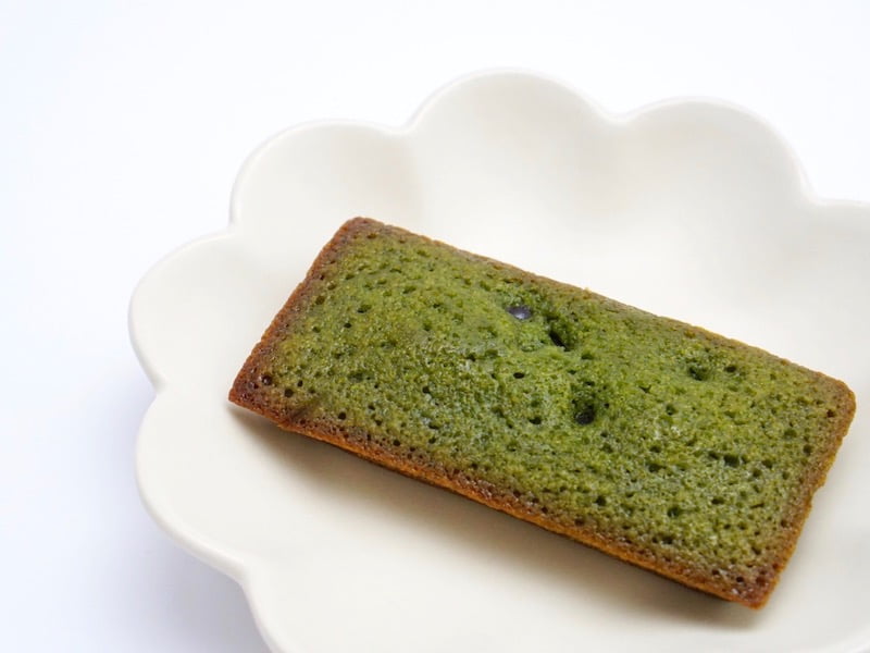 船橋屋　和フィナンシェ　抹茶と小豆　アップ