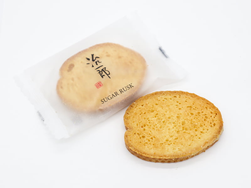 治一郎のラスク(素焚糖)の中身