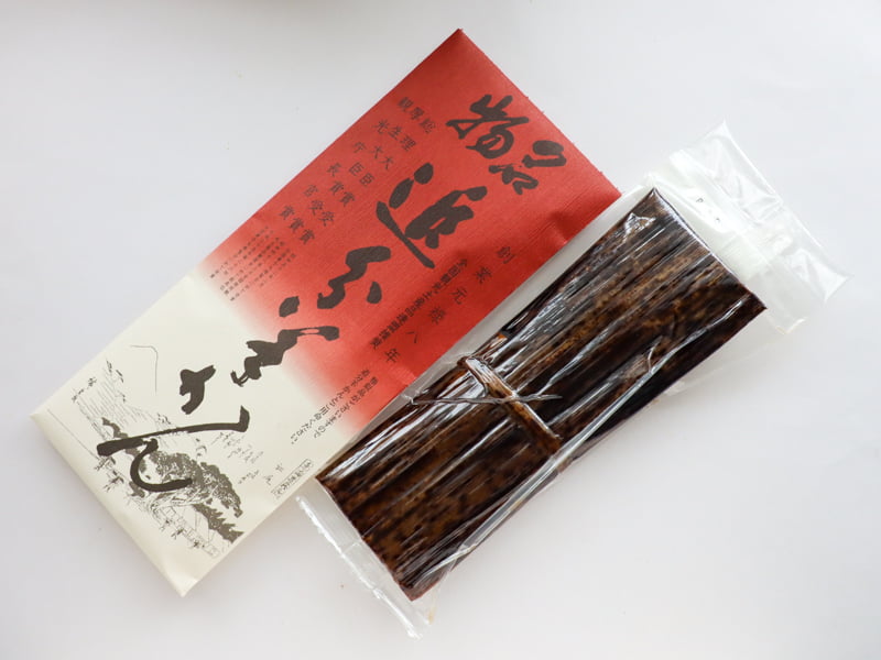 追分羊かん開封写真