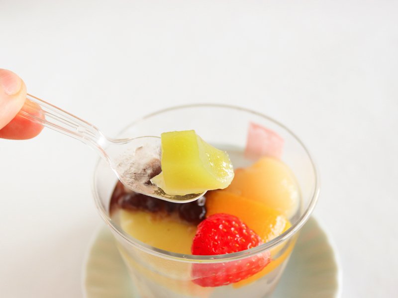 六花亭あんみつ　水羊かん