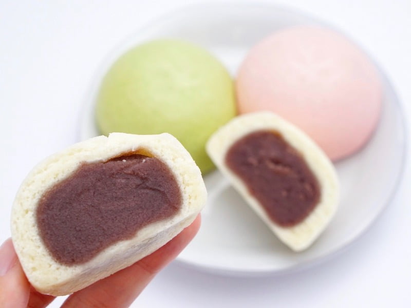 森八　氷室饅頭　中のこしあん